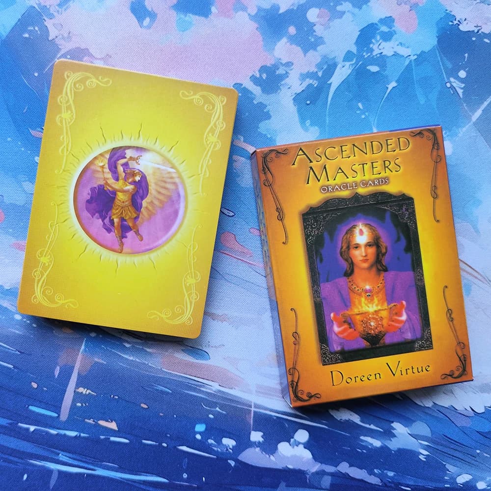 Carte Oracle Ascended Masters: profeta da divinazione con mazzo da 44 carte per carte di previsione del destino fortunato