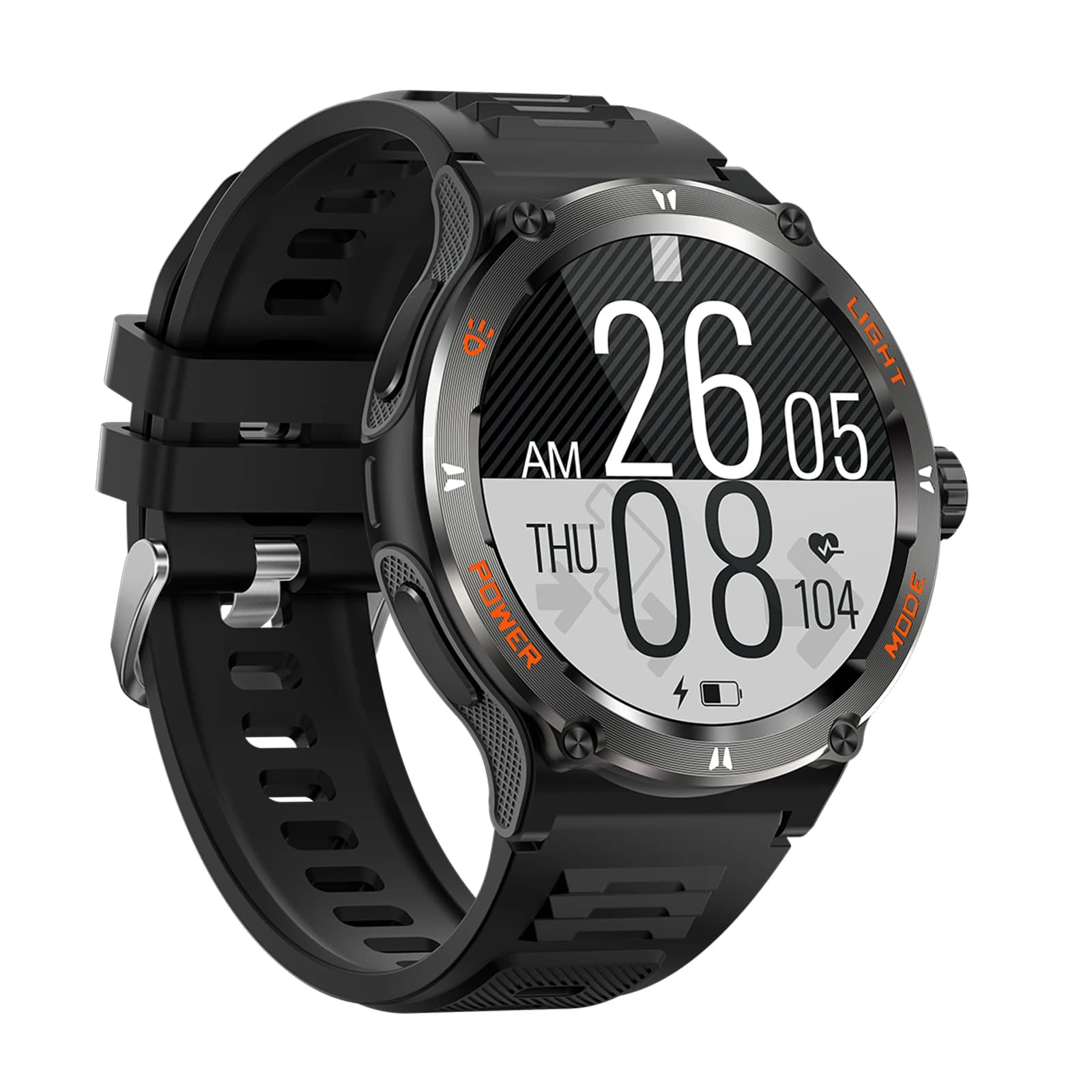 Smartwatch Waterproof Cardiofrequency / Sound Outdoor Sports Smartwatch Reply/Recover calls Fitness Tracker for Men Woman