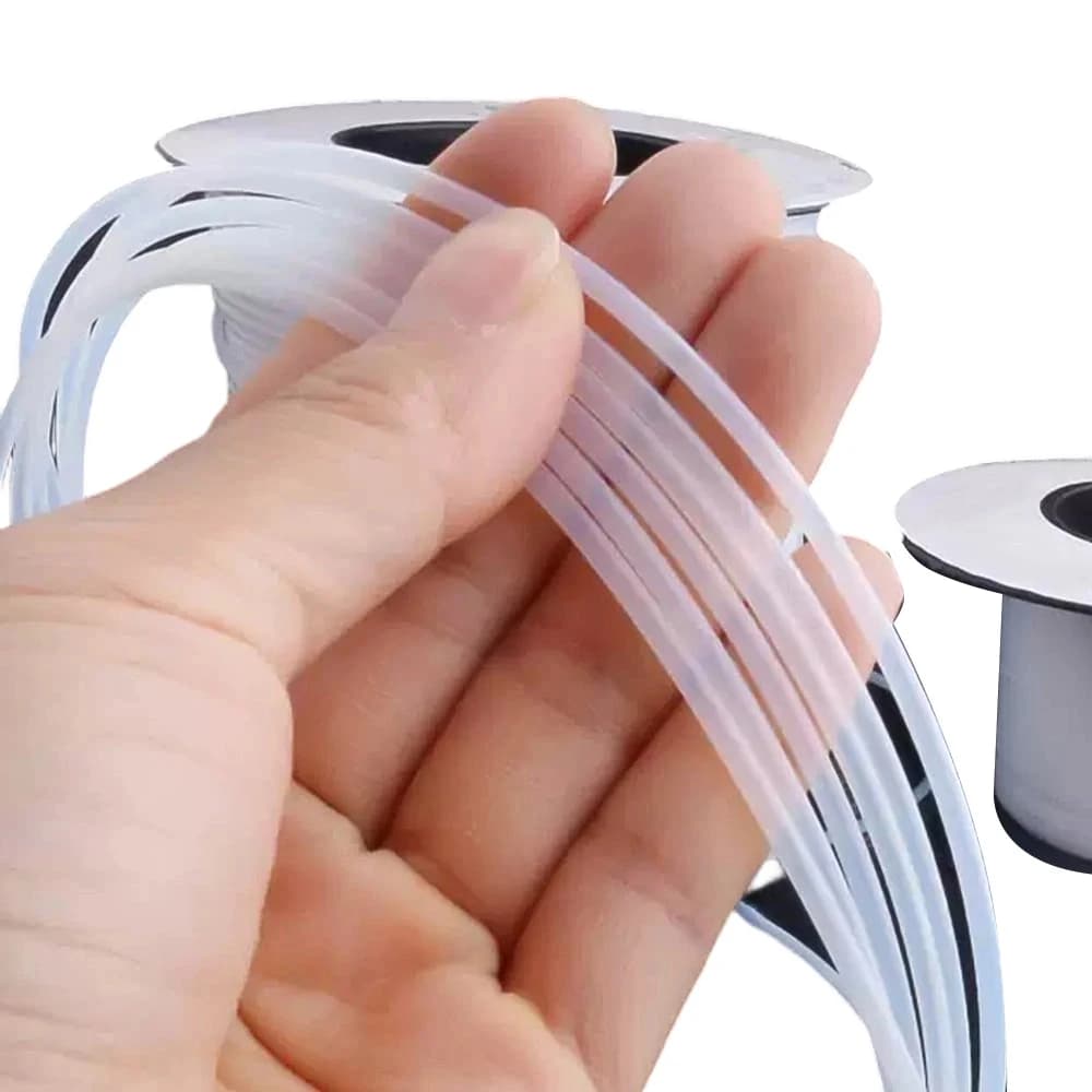 600 Pezzi Connettori per Filamento PTFE da 1,75 mm per Stampante 3D, Giuntatore Saldatore per Tubi in Silicone Resistenti al Calore per Riparazione PLA, ABS, PETG, PC
