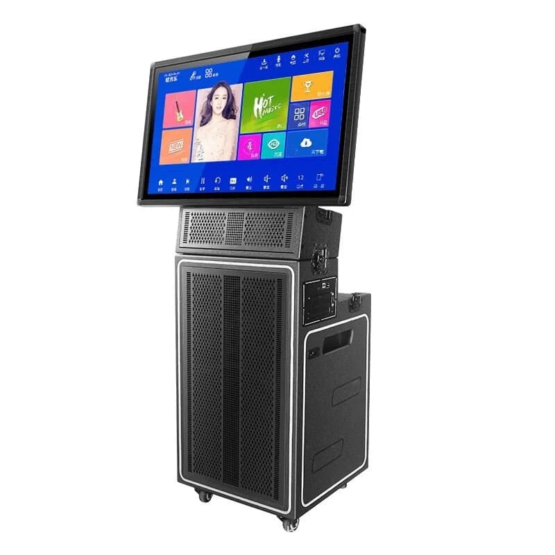 armadio che canta macchina per karaoke video touch screen