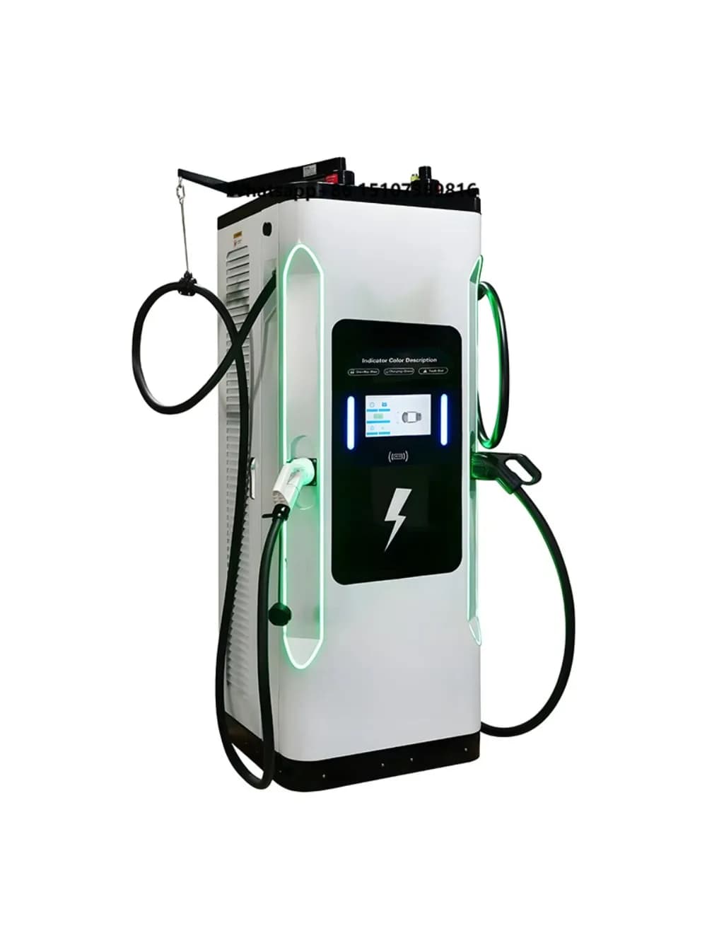 Stazione di Ricarica Rapida per Veicoli Elettrici Bluesky GB/T 60kW-160kW DC con Distribuzione Dinamica del Carico