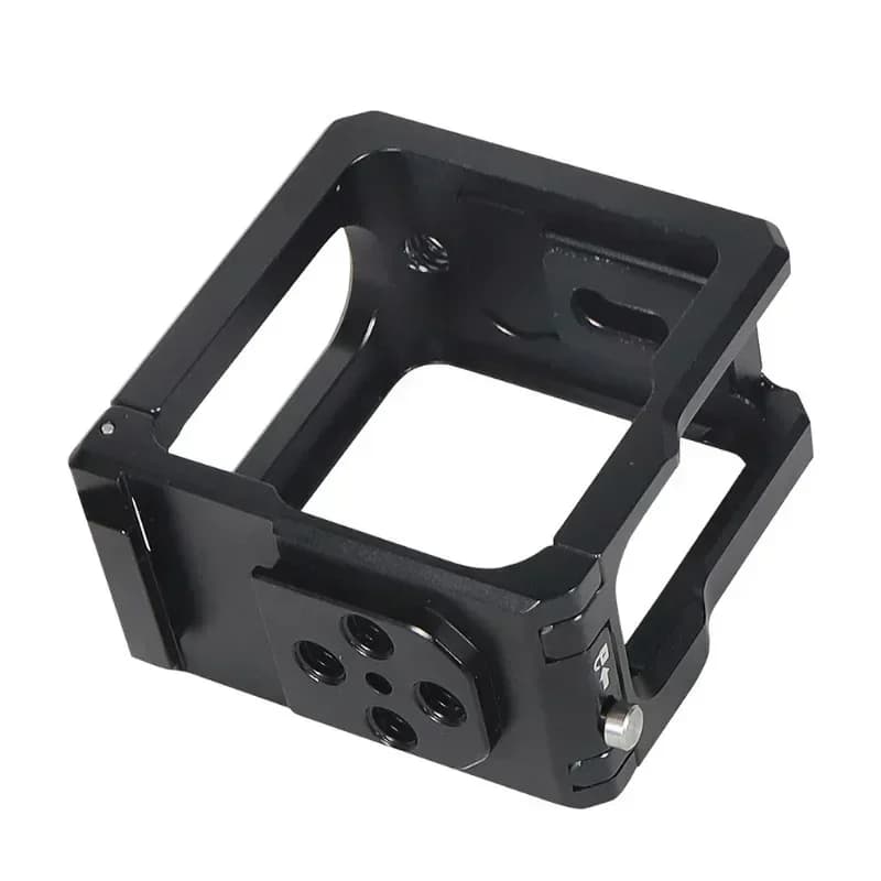 Camera Cage Rig Protective Frame Metal Case for GoPro 11mini Black Mini Side Door Battery Cover Optional