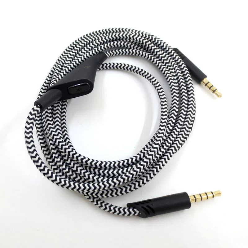 ASTRO A40 online gaming headphone cable for Xbox One controller or interwoven Talkback threads for PS4 audio chat