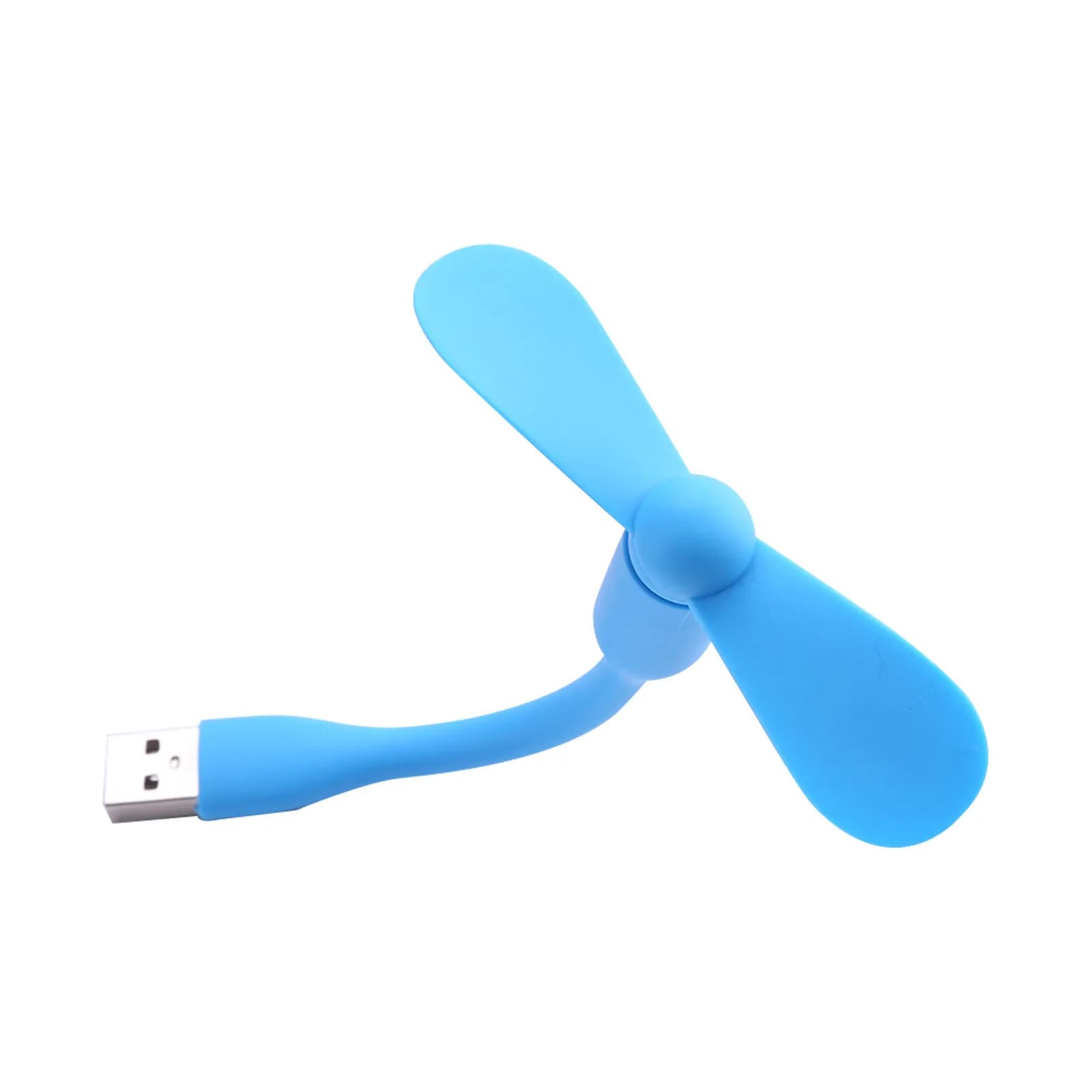 USB Small Fan Flexible Bendable Fan for Power Bank Laptop PC AC Charger Portable Hand Cool Mini Fan Summer Gadgets