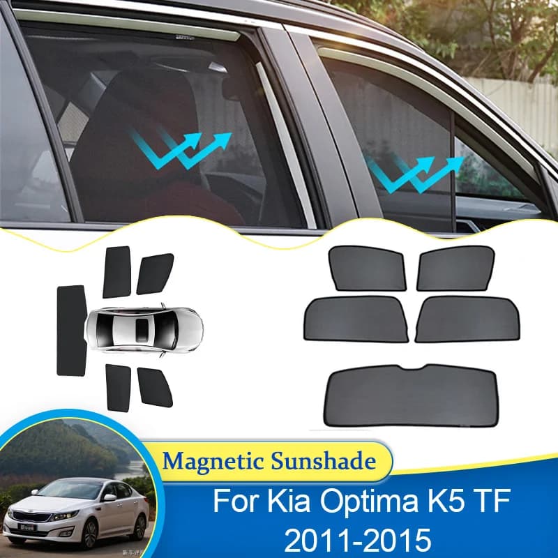 Per Kia Optima K5 TF 2011 2012 2013 2014 2015 parasole parasole visiera parabrezza finestra tenda rete Auto accessori per ricambi Auto