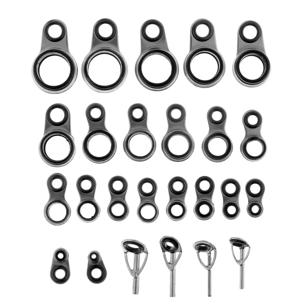 Kit punta per canna da pesca da 5 pezzi Kit punta guide per asta SIC Eye Rod 5 dimensioni miste