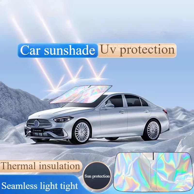 Parasole per auto scudo anteriore nuovo parasole anti-ultravioletto parasole isolamento termico parasole ombrello parabrezza auto ombra radiu