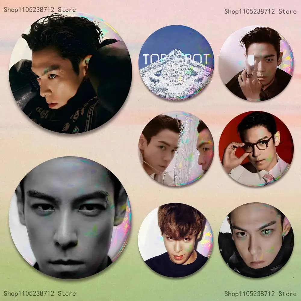 Spilla/Badge Anime con Bottone a Forma di Ciondolo di Choi S-Seung HyunS, Decorazione Gioiello Regalo 25mm 32mm 44mm 58mm 75mm