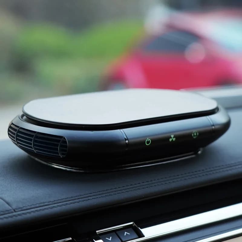 K16 purificatore d'aria per auto barra di ossigeno per auto nuovo odore di formaldeide aria fresca piccolo solare