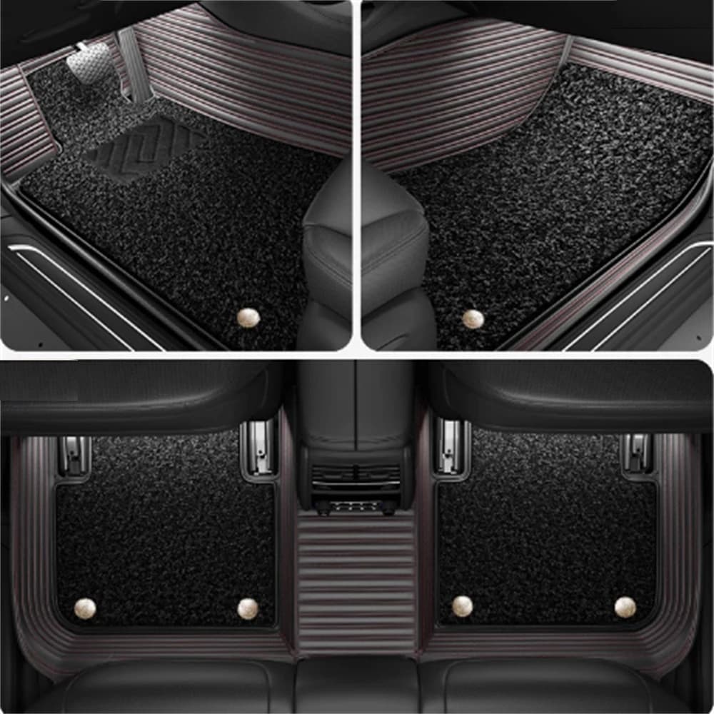 For Geely Emgrand EC7 Automatic Carpets Double Layer Custom Car Mats Accessories Coche