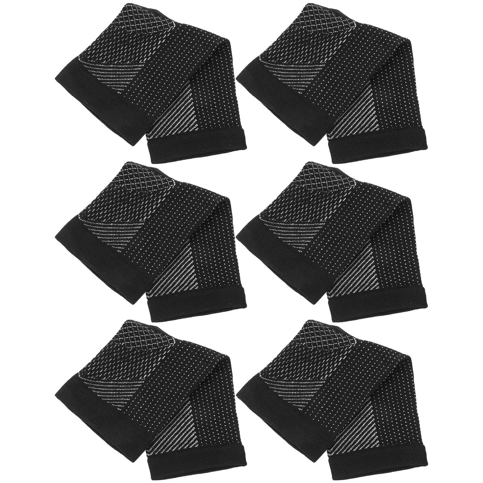 3 paia di calzini a compressione per alleviare la fascite plantare, supporto per la caviglia, dolore al tallone, cura del piede, traspiranti, per sport, corsa, unisex