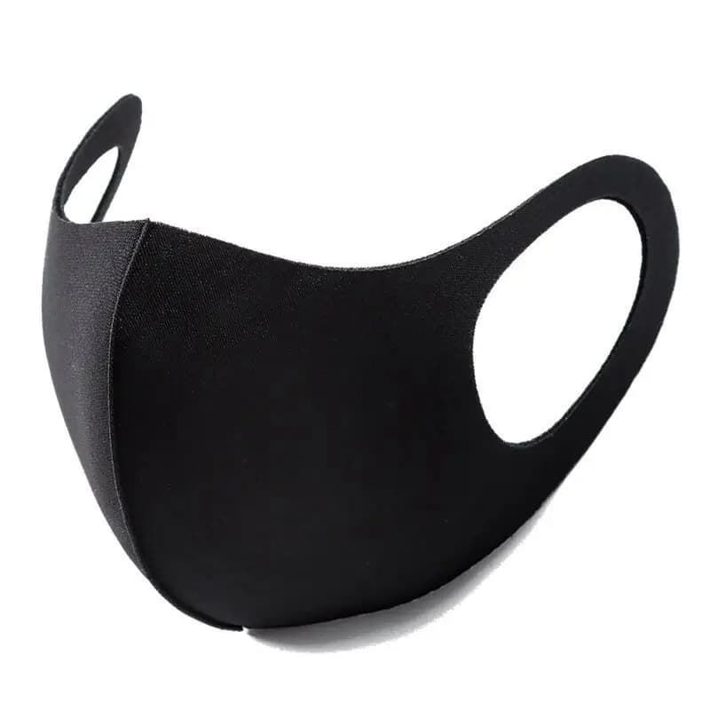 Maschera Earloop solida alla moda Maschera riutilizzabile lavabile antipolvere primaverile Maschera traspirante da viaggio all'aperto unisex
