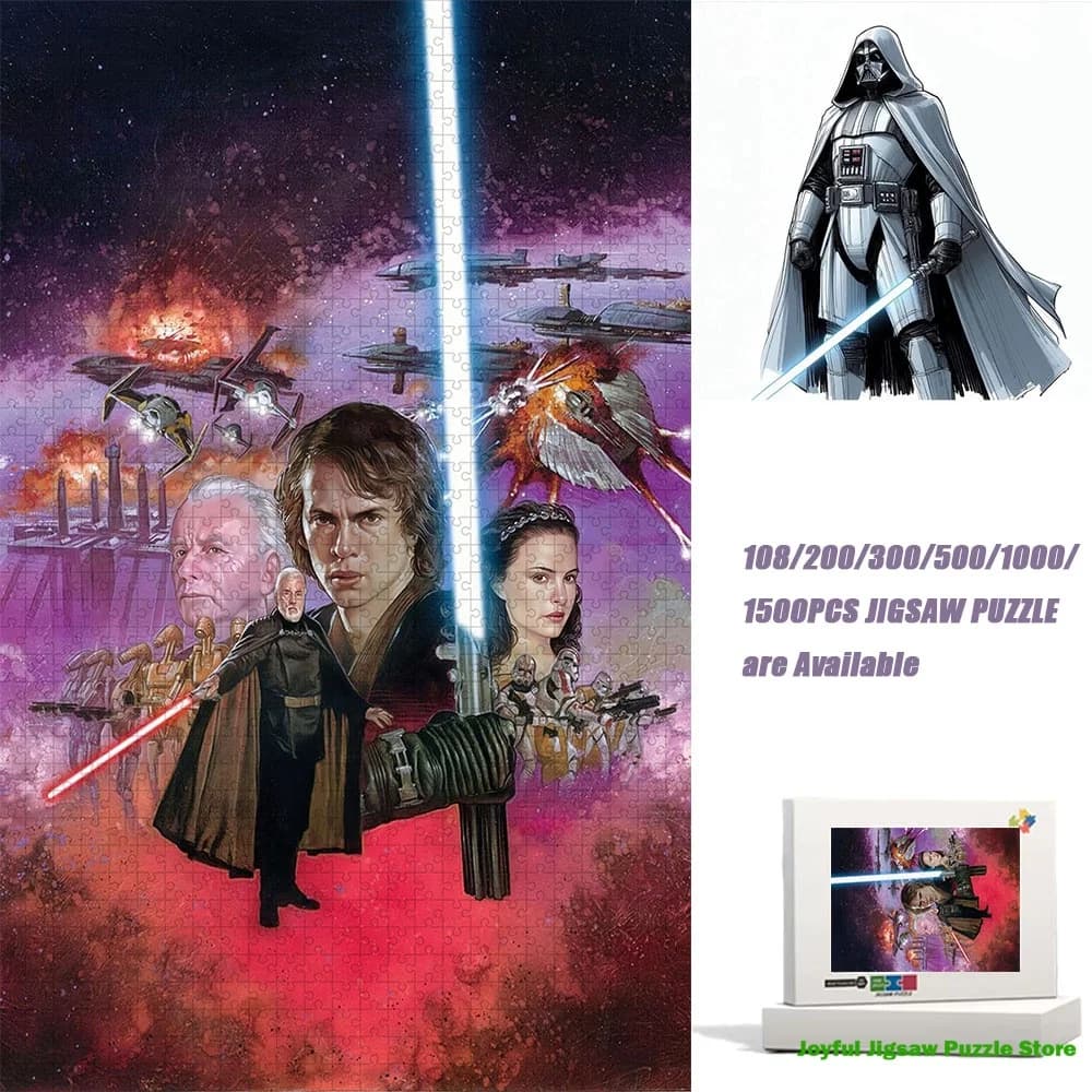 Puzzle Artistico di Star Wars, Gioco Educativo e Rilassante, Decorazione Moderna per la Casa, Regalo per le Vacanze