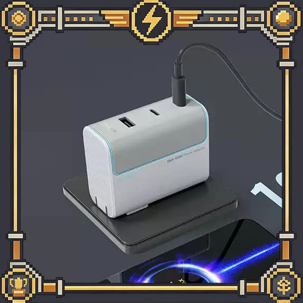 CUKTECH TEN 120W GaN Charger USB C Charger Quick Charge For Macbook Laptop Tablet PD Fast Charger For iPhone 17 16 15