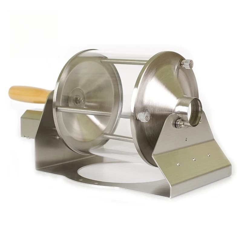 Electric chicchi roasting coffee maker quartz glass display