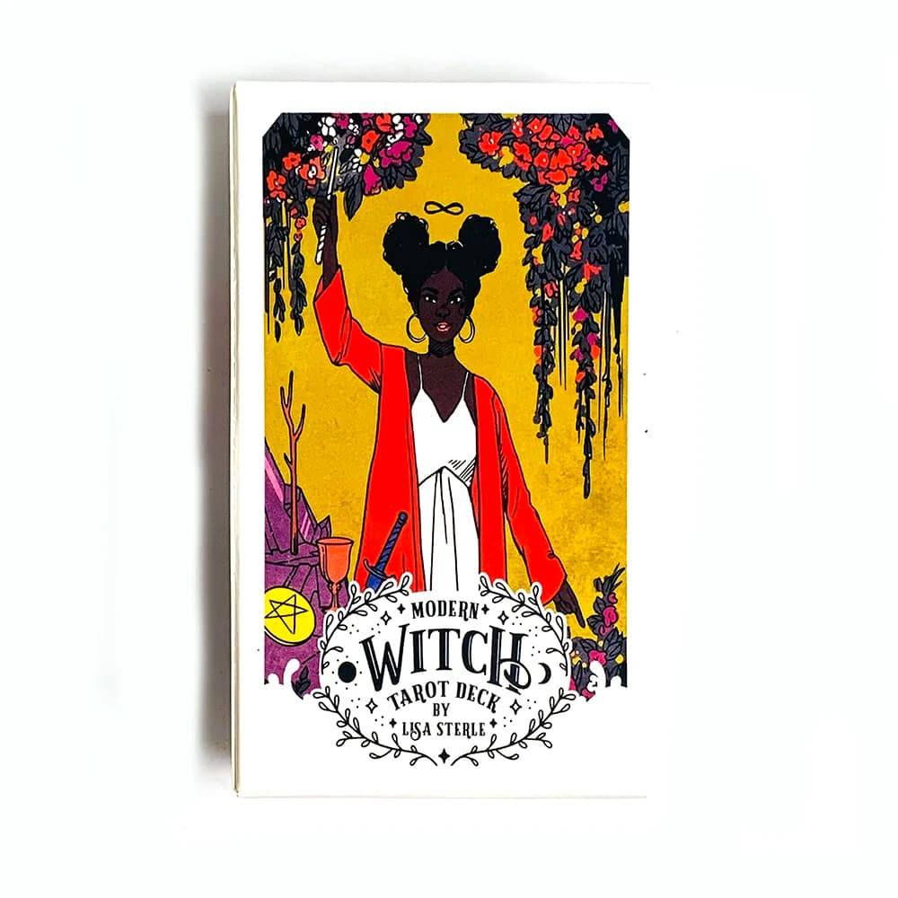 Carte dei tarocchi della strega moderna Un mazzo da 78 Oracle Inglese Divinazione Borad Giochi, Giochi di festa, Regali di Halloween e Natale