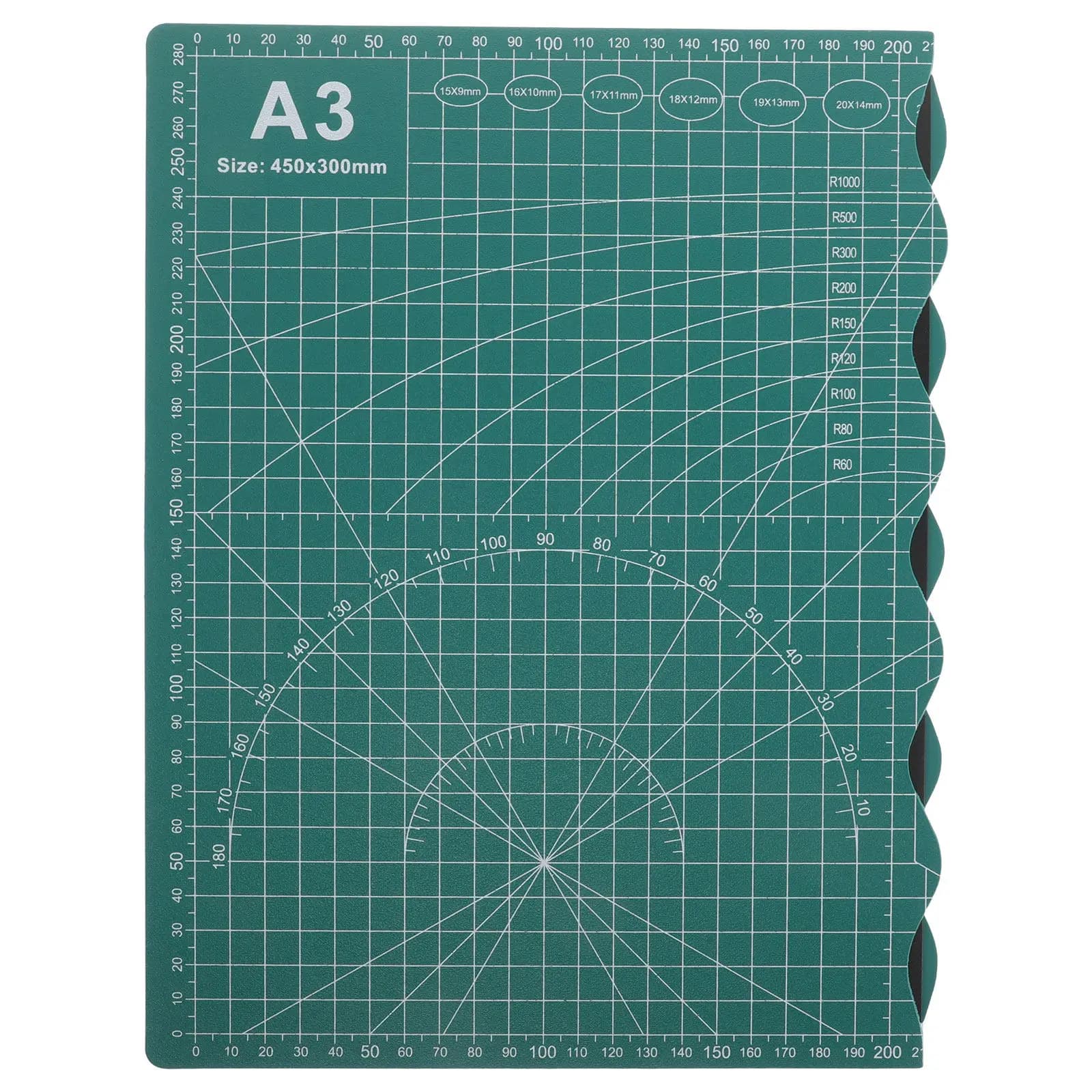 A3 Folding Self Healing Cutting Mat Double Sided Thick Craft Mat for Fabric Cutting Board Sewing Quilting Craft Stamping