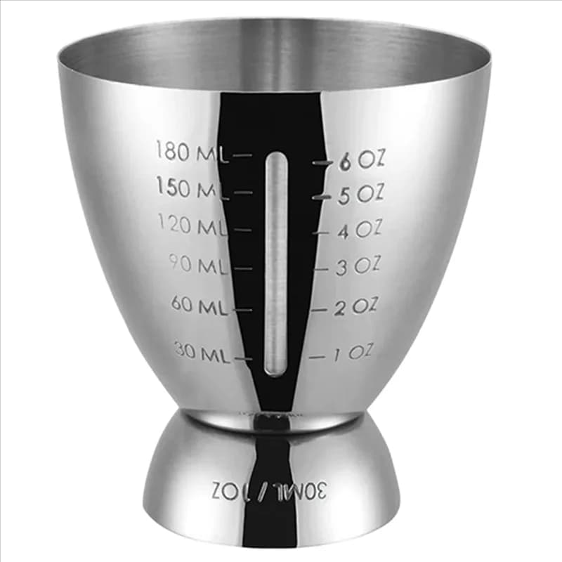 A03F-Accessori per shaker per tazze Bar in acciaio inossidabile Jigger per cocktail misurato doppio strumenti di misurazione da 1-6 Oz