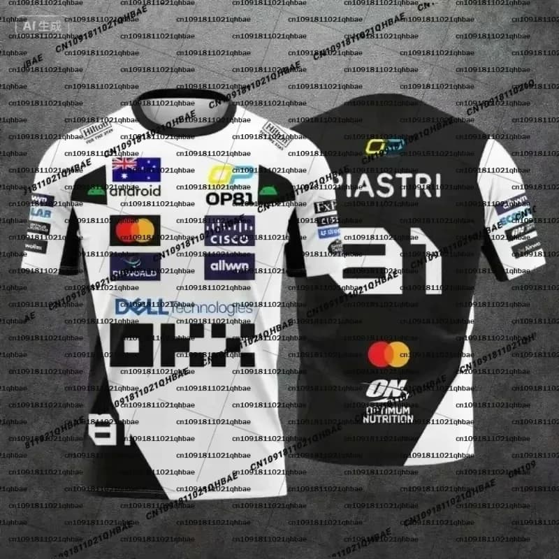 2026 McLaren Lando Norris #4/81 Racing Suit Style T-Shirt Men's Quick-Dry Breathable Classic Fan Daily Wear Kids Outdoor Outfit