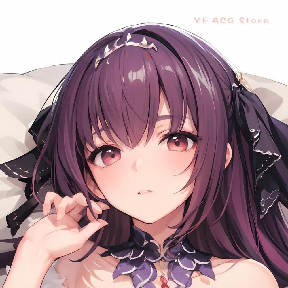 Fate Grand Order Scathach Dakimakura Cover Federa per cuscino morbida con stampa HD su entrambi i lati, regalo confortevole per l'arredamento della casa, regalo per i fan degli anime e dei giochi