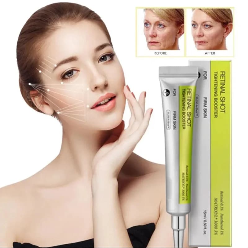 Korean serum to Retinol and Vitamin C to Raise, Hydrate, Reduce Pores and Repair Occhiaie