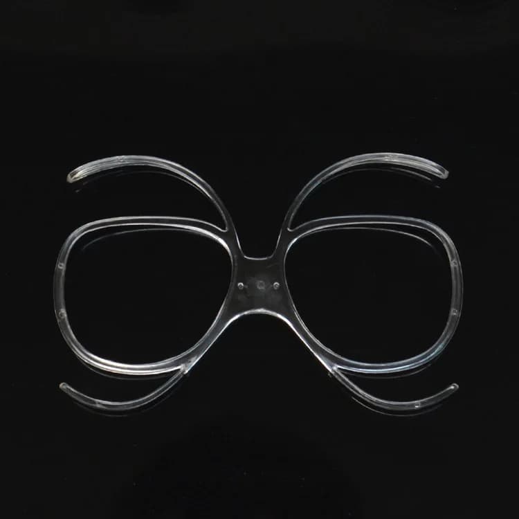 Occhiali da moto pieghevoli Occhiali da sci Occhiali Miopia Telaio Rx Inserto Adattatore ottico Flessibile