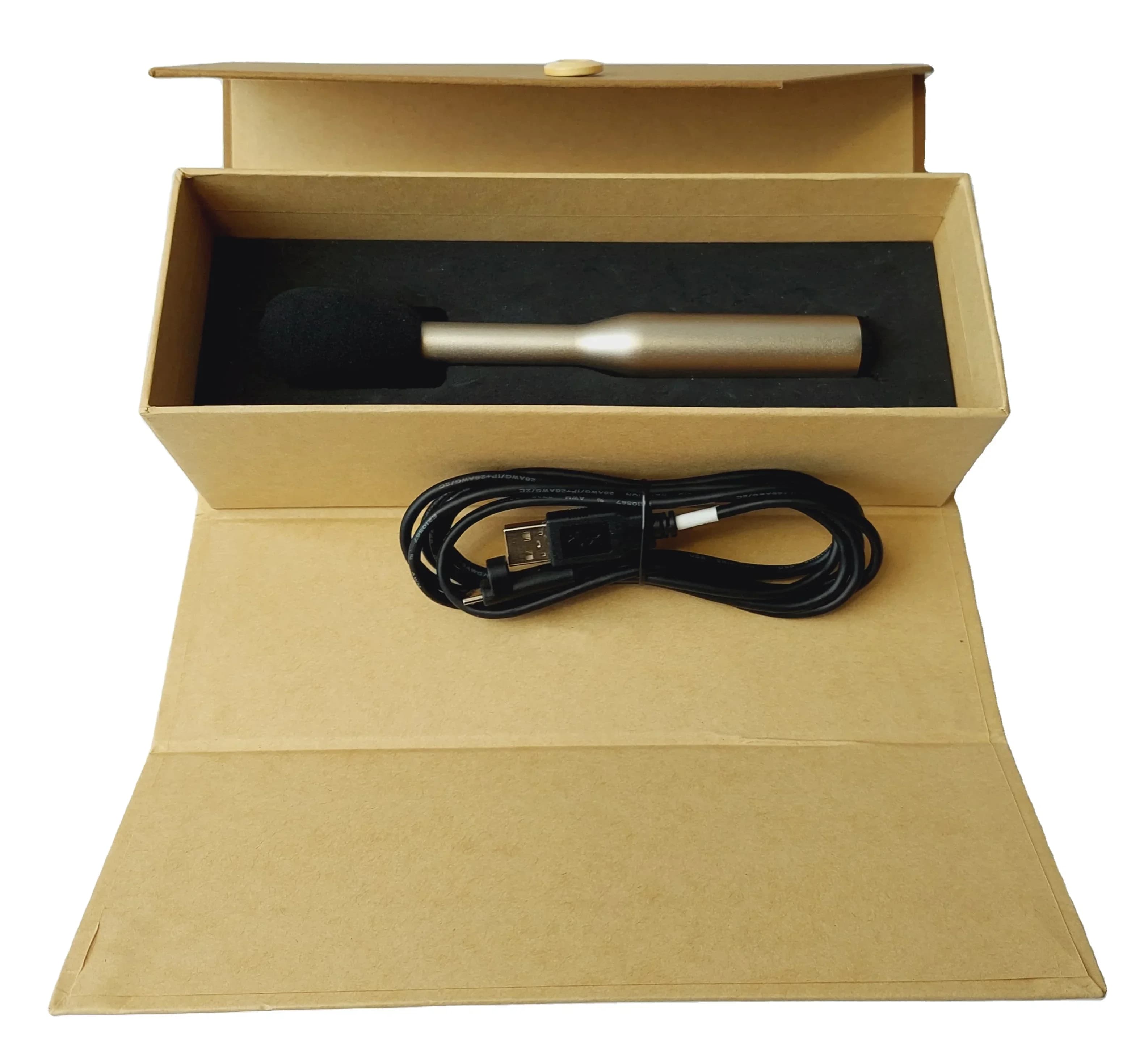 Microfono USB da 1/2" ISV1611 Microfono di Precisione USB per Applicazioni Industriali Microfono per Misurazioni