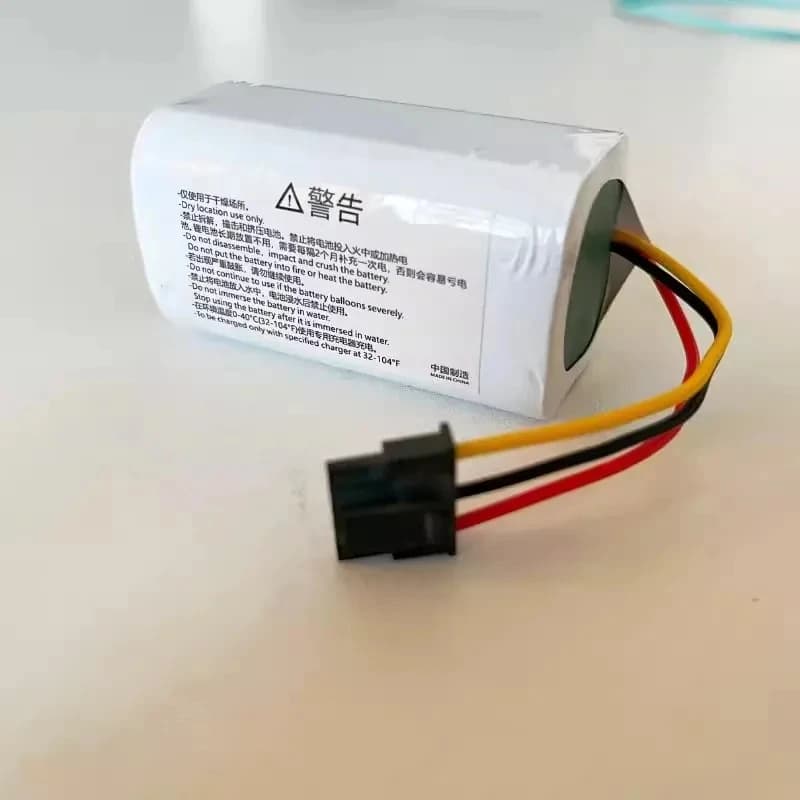 Parti originali del pacco batteria E10 per Xiaomi Mijia E10 E12 B112 Parti per aspirapolvere robot Nuovi accessori per batteria