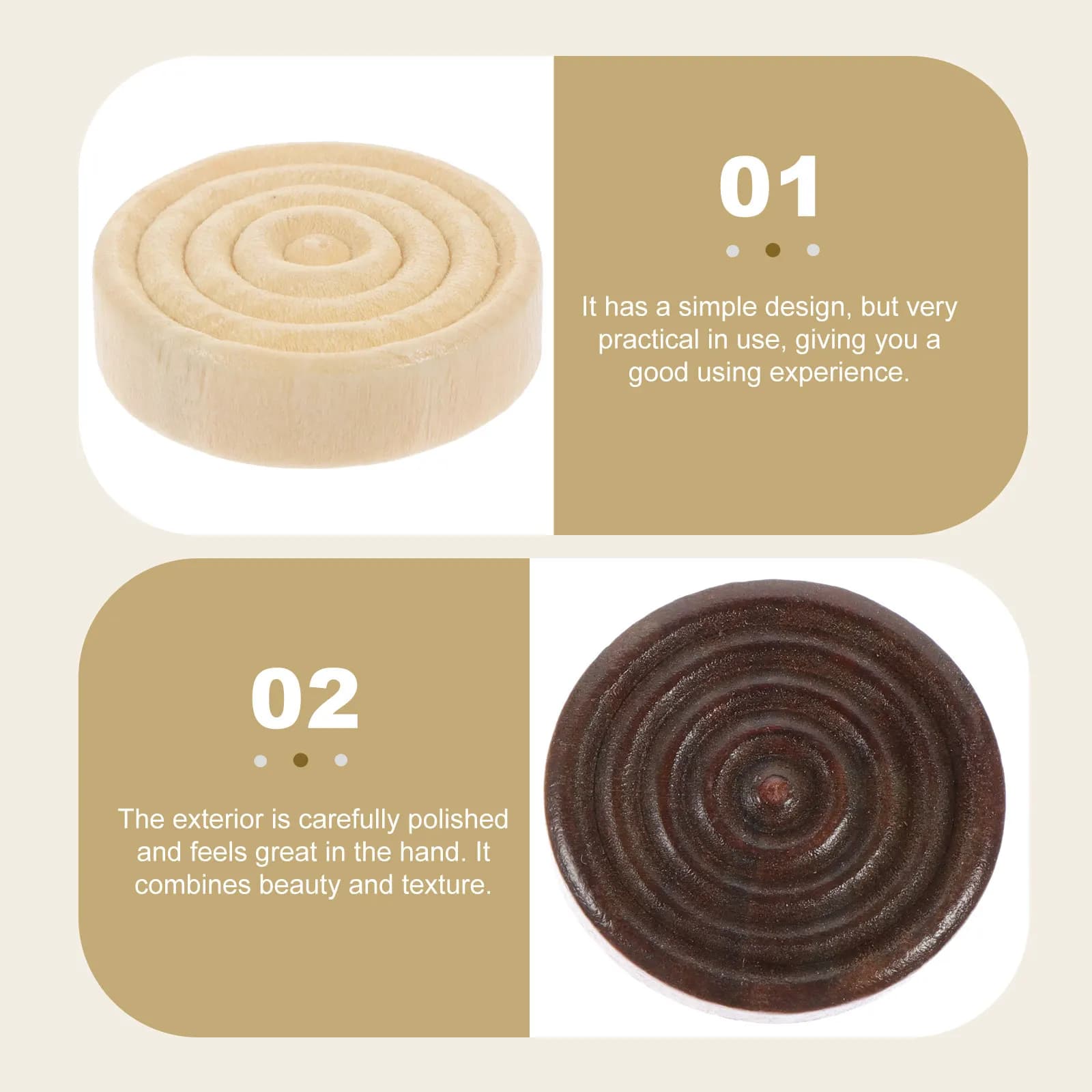 Set di 48 Pezzi in Legno per Scacchi e Dama, Accessori Impilabili per Giochi da Tavolo, Backgammon e Scacchi