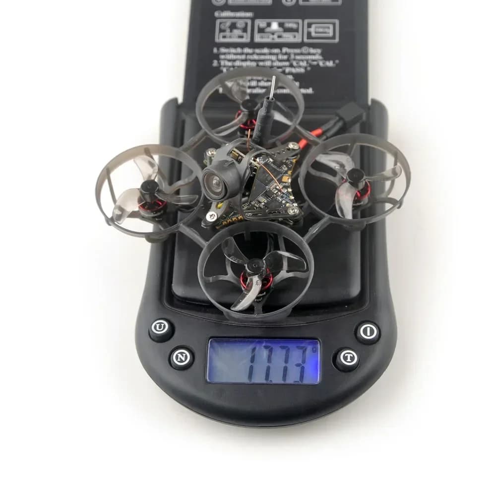 HappyModel Mobula6 2024 FPV Drone - 1S 65mm Micro Whoop Quadcopter ELRS seriale integrato 2.4GHz RX 800TVL 400mW 0702 KV28000