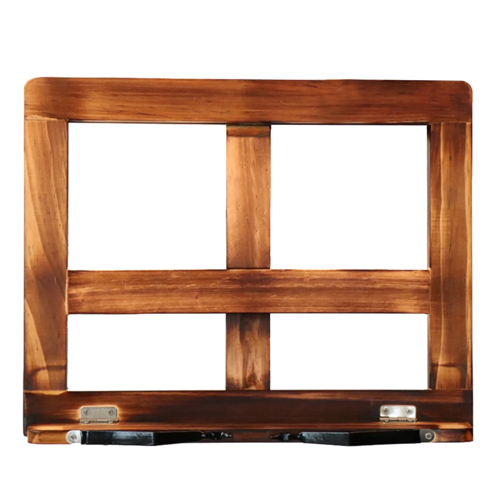 1Pcs Wooden Reading Shelf Multi Purpose Book Stand for Desk Bed Lap Kitchen Countertop Library Myopia Prevention Tablet Rack