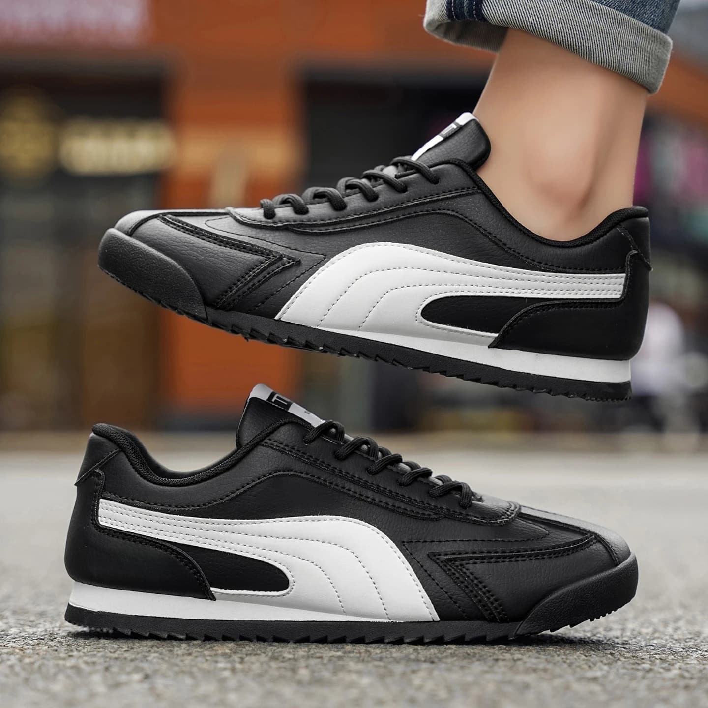 2026 Scarpe da ginnastica Cortez in pelle da uomo Scarpe casual antiscivolo versatili ed eleganti