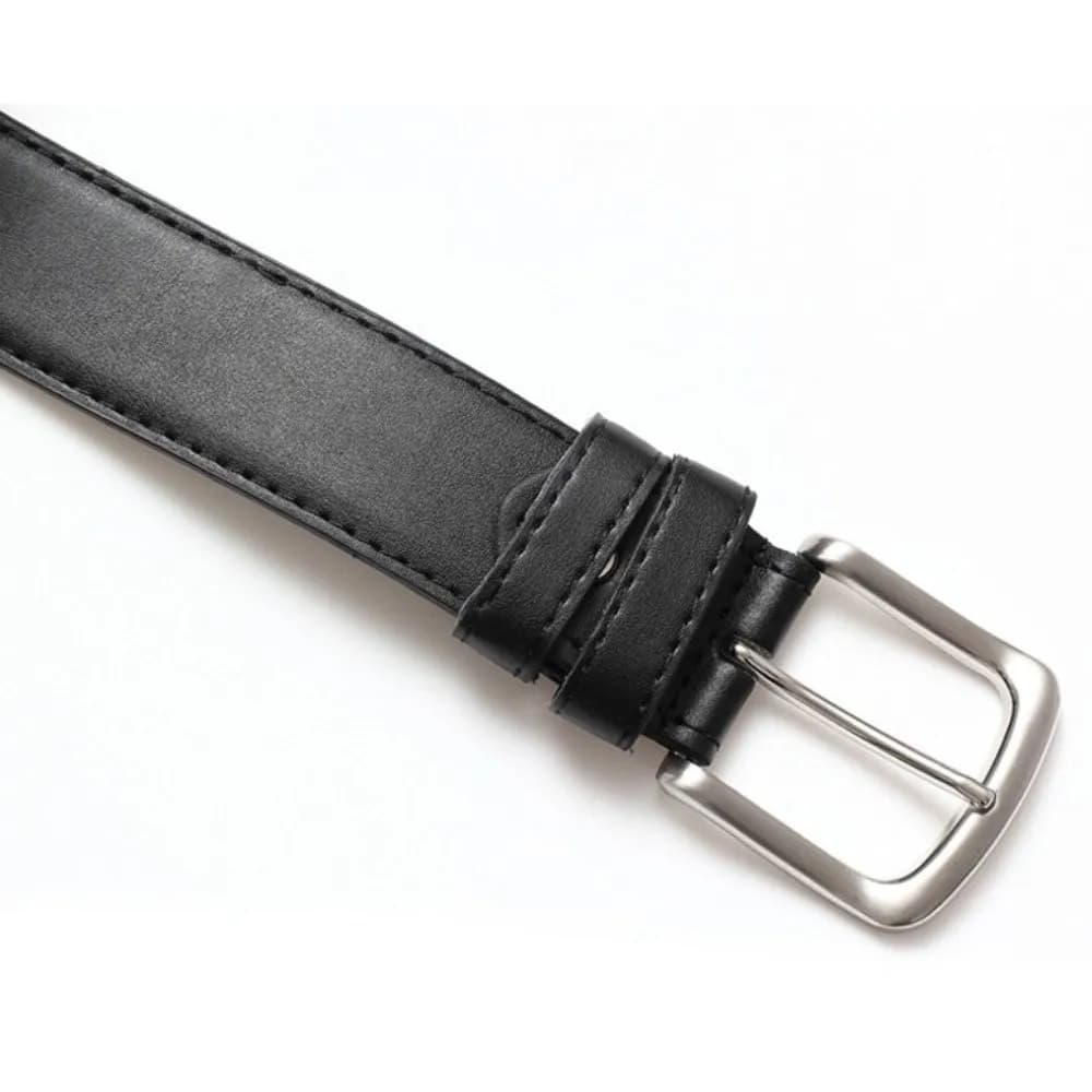 Cintura Antifurto Creativa in Similpelle Lunghezza 115/125cm con Fibbia e Cerniera di Sicurezza Nera Marrone Cintura Nascosta Porta Soldi per Uso Quotidiano