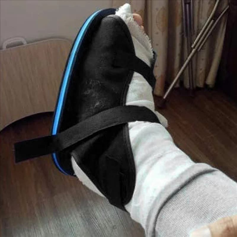 -AT52 2X Scarpe post-operatorio Scarpe di supporto per fratture del piede Scarpe da passeggio per lesioni ai piedi Articolazioni stabili della caviglia Recupero Sollievo dal dolore XL