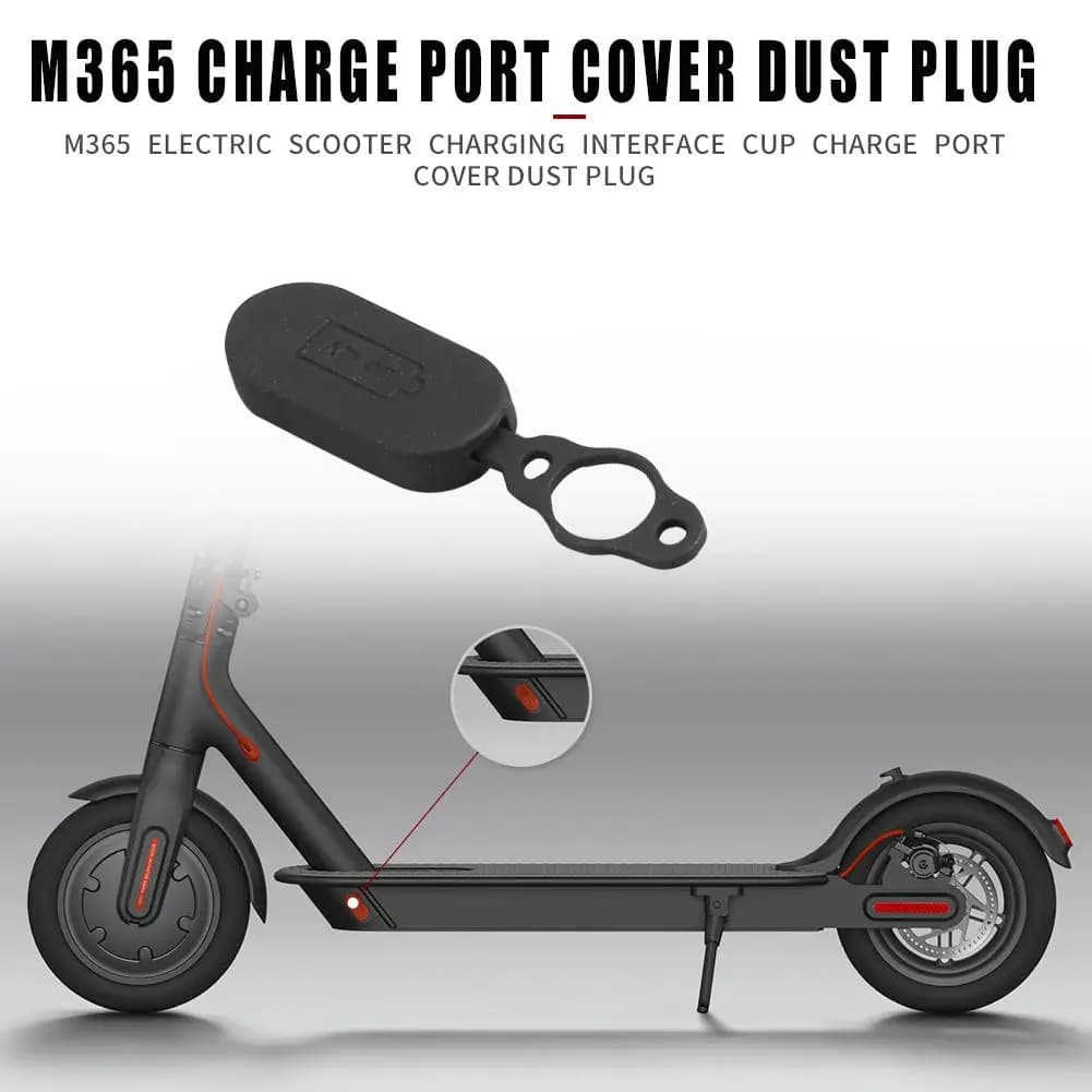 Hot Sale Charge Port Cover Dust Plug Classic Delicate M365 Electric Scooter Silicone Charge Port Cover Dust Plug Skateboard Part