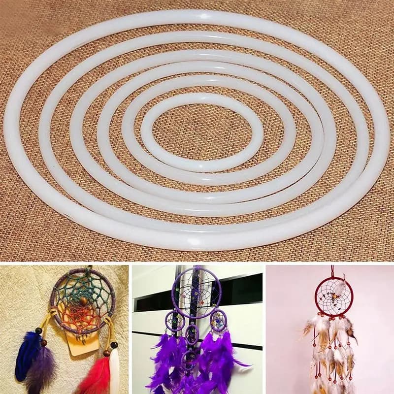 Dream Catcher Rings Bulk Bulk Rings Catcher Dream Dream Catcher Rings Bulk Bulk Ringss Macrame White Hoops Round Wreath Hoop