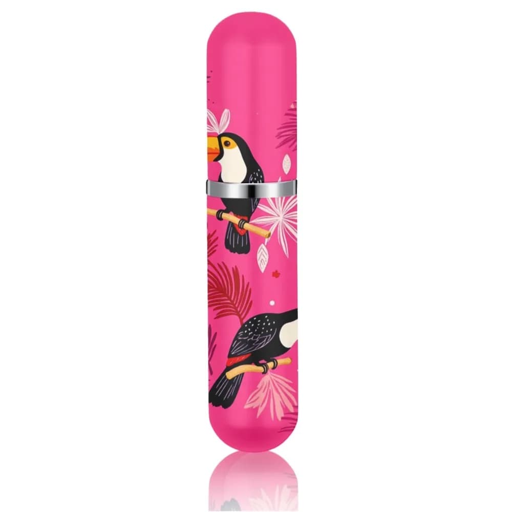 Mini bottiglia di profumo da 5 ml Olio essenziale Spray di alcol Atomizzatore Bottiglia Spray Bottiglia rotante Contenitori cosmetici vuoti riutilizzabili