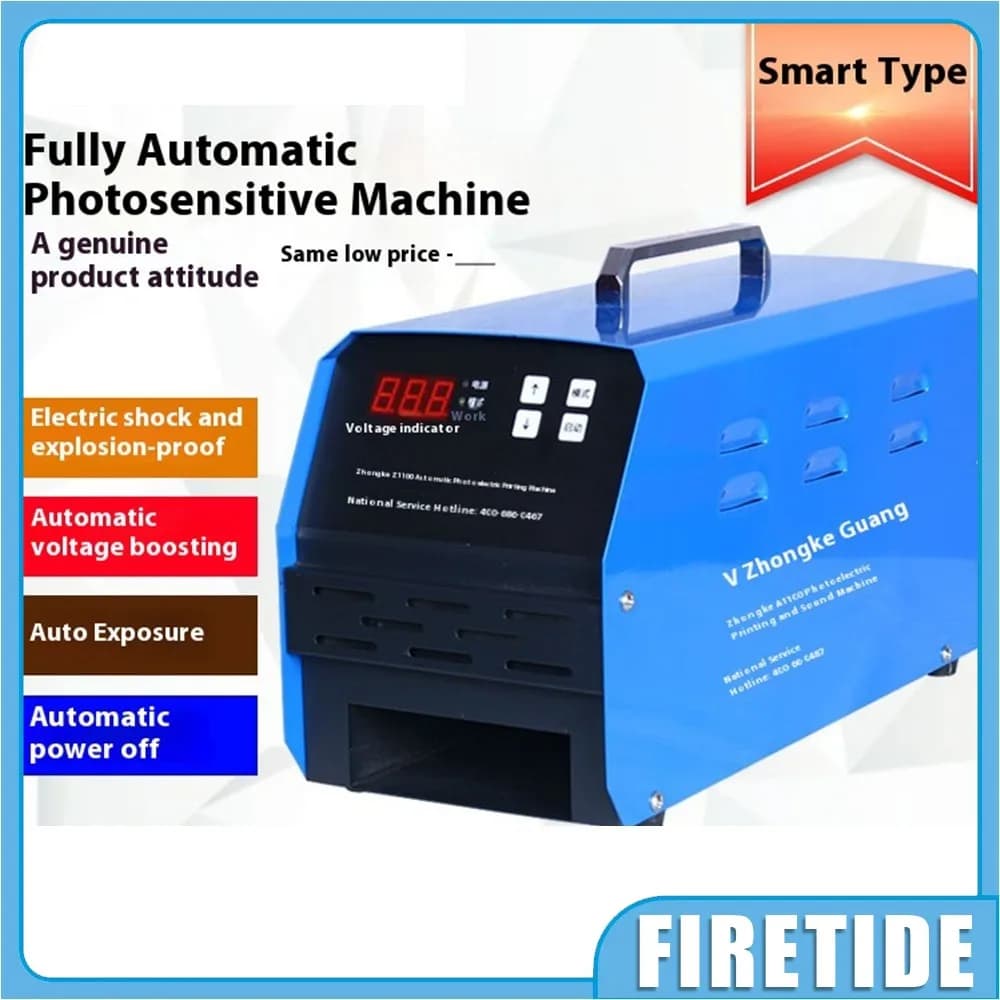 Macchina per incidere di sigilli 110V/220V Macchina per sigilli fotosensibili Macchina per esposizione automatica intelligente laser con schermo di visualizzazione