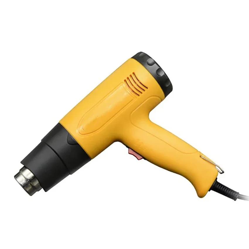 Pistola ad Aria Calda Elettrica, Pistola ad Aria Calda a Temperatura Controllata, Asciugacapelli, Pistola per Saldatura, Strumento da Costruzione 1800W, 220V