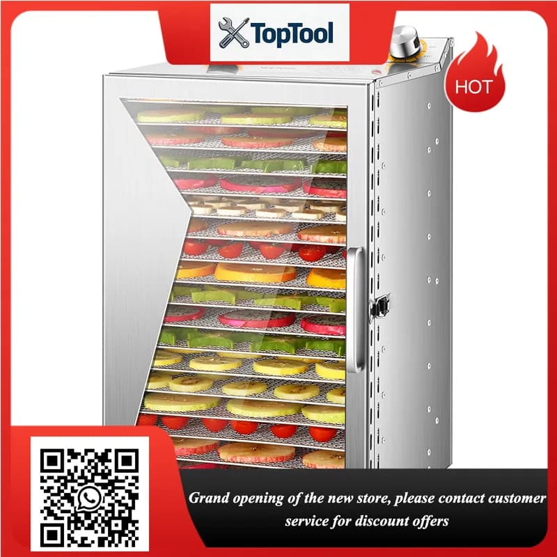 Household fruit dryer Small multi-functional fruit and vegetable snacks Dried meat drying fruit dehydration Air dryer Food dryer