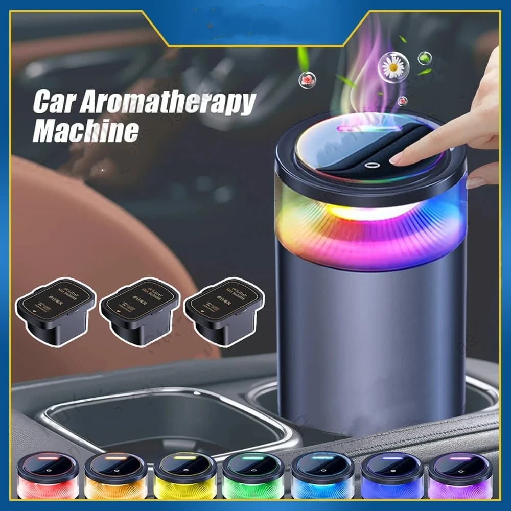 Deodorant for cars with high-end electronic fog, automobile interior perfume, luxury car decorative ornaments, aromatherapy