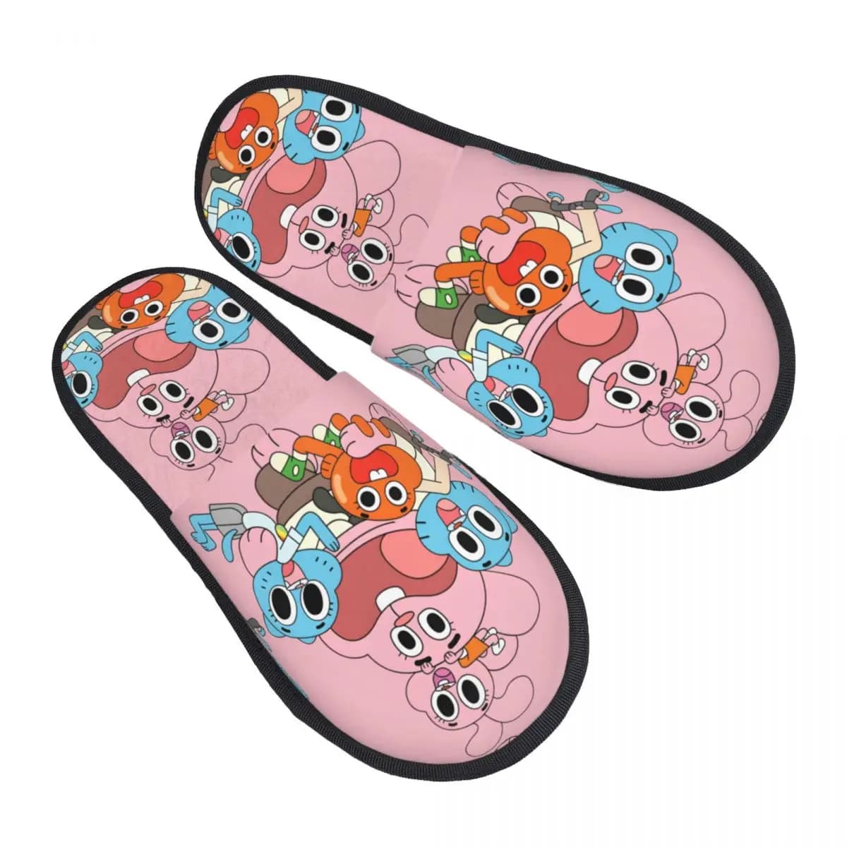 Gumbal Cartoon Home Pantofole in cotone Videogioco per interni Accoglienti diapositive in memory foam antiscivolo