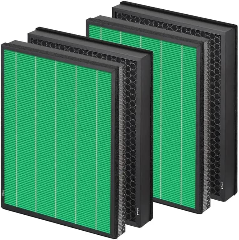 2 Set di Filtri di Ricambio 400/400S Compatibili con Purificatore d'Aria AIRMEGA Max2 400 400S 400(G) 400S(G), Max2 Green True HEPA