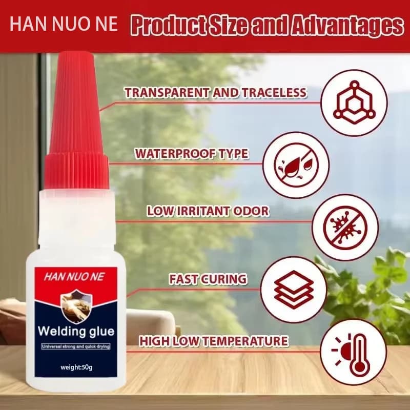 Collar Super Instant Universal 20ml, Wall decal Powerful for Resin, Ceramic, Metal, Glass, Fast drying
