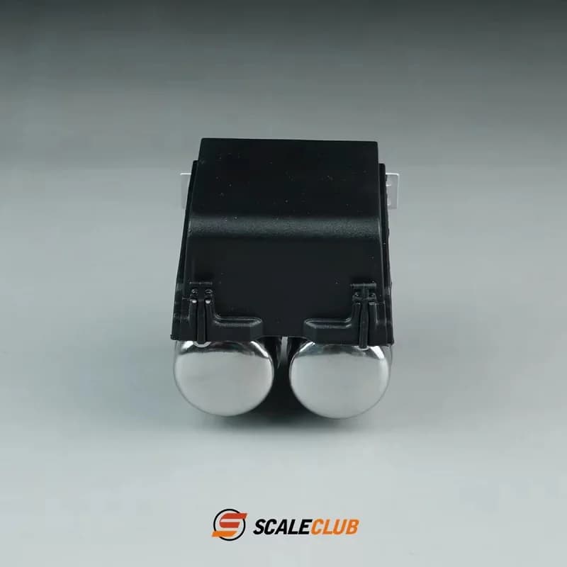Scaleclub Rimorchio 1/14 per Scania 770S R620 R470, Batterie e Bombole di Gas per Camion RC Tamiya Lesu, Accessorio Fai-da-Te per Modellismo