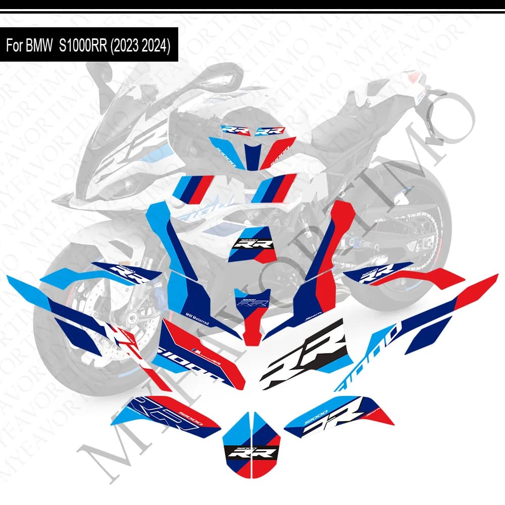 For BMW S1000RR S 1000 RR S1000 protection motorcycle tank knee grips Gas fuel oil decals decals famine 2023 2024