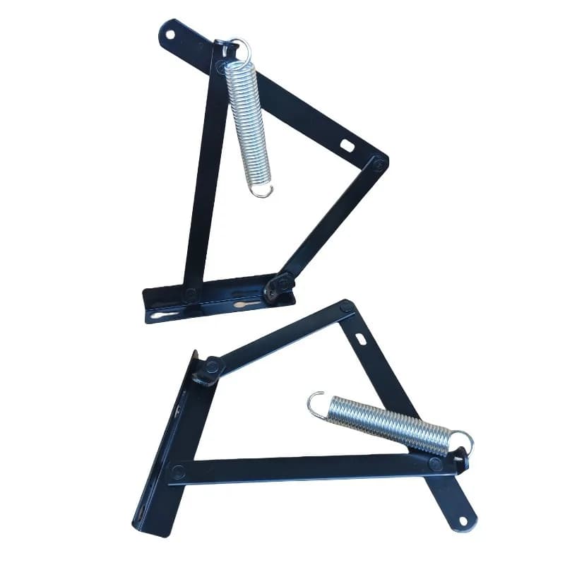 Cerniera a molla triangolare, cerniera semplice per divano letto, cerniera per mobili rinforzata resistente all'usura con funzione di stoccaggio