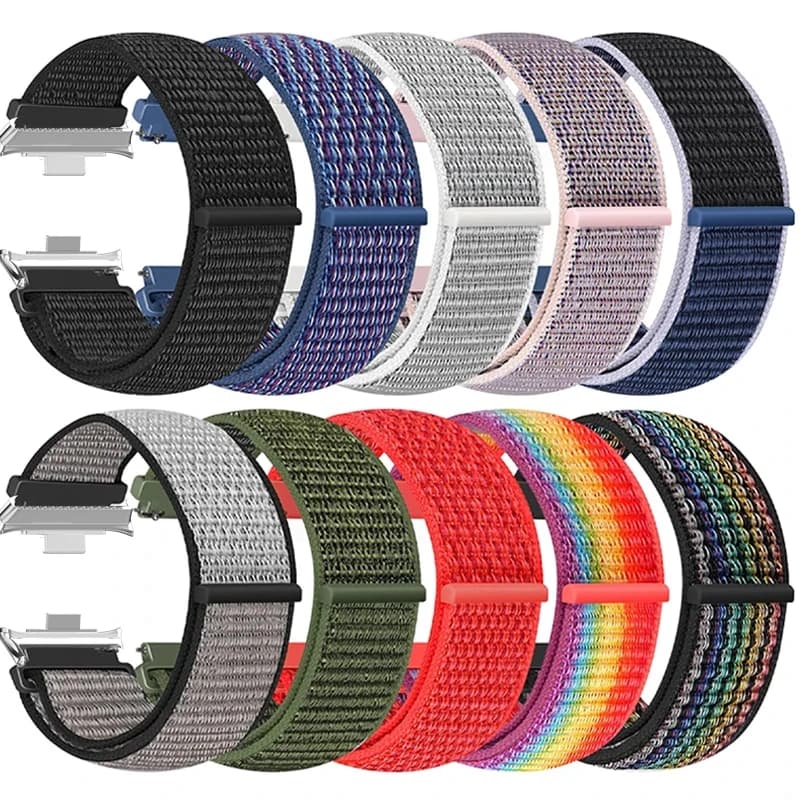 Cinturino in nylon per Xiaomi Mi Band 8 9 Pro Redmi Watch 4 cinturino traspirante sostituibile cinturino Correa accessori cintura