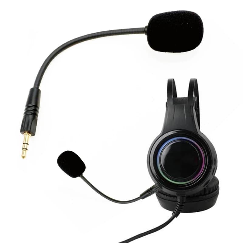 3.5 mm replacement microphones for Havit H200d gaming headphones with windproof cover