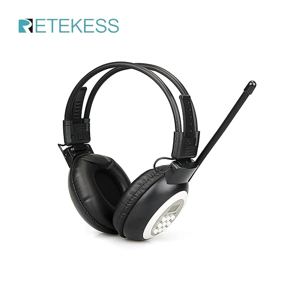 RETEKESS TR101 ricevitore Radio per cuffie FM auricolare Wireless ricevitore per auricolari Radio interpretazione della conferenza Meeting Translate